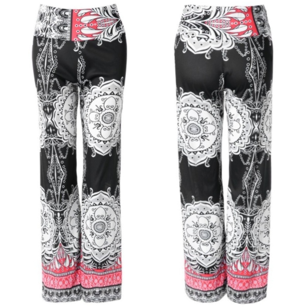 High-Waisted Palazzo Pants